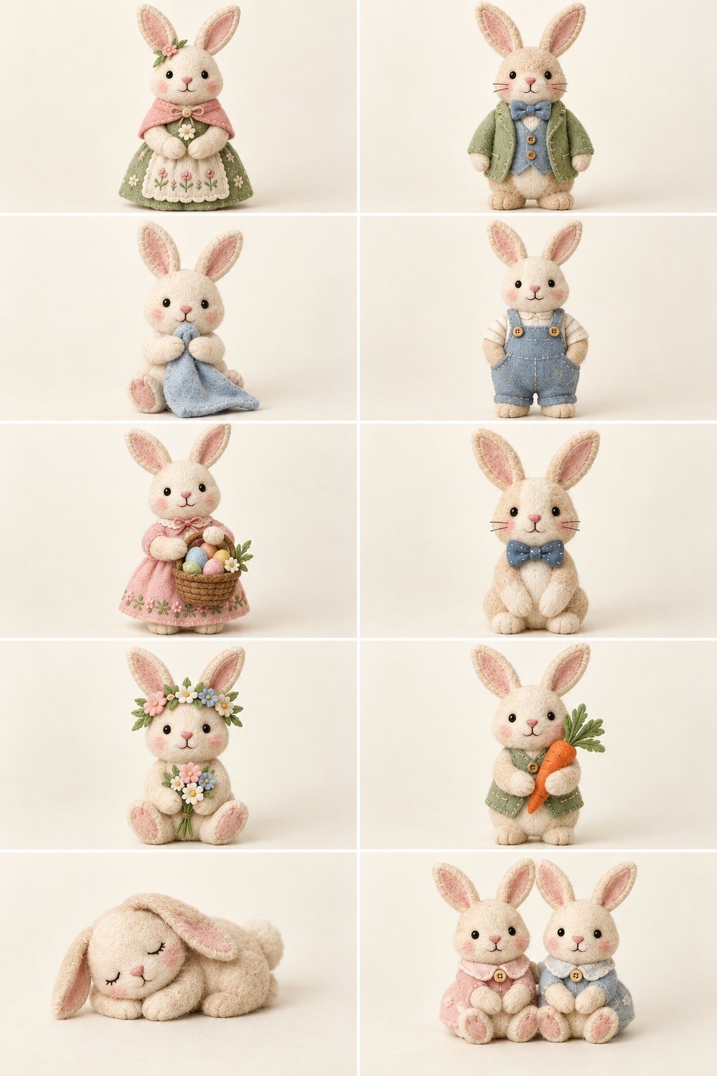 Easter Bunny Family collection