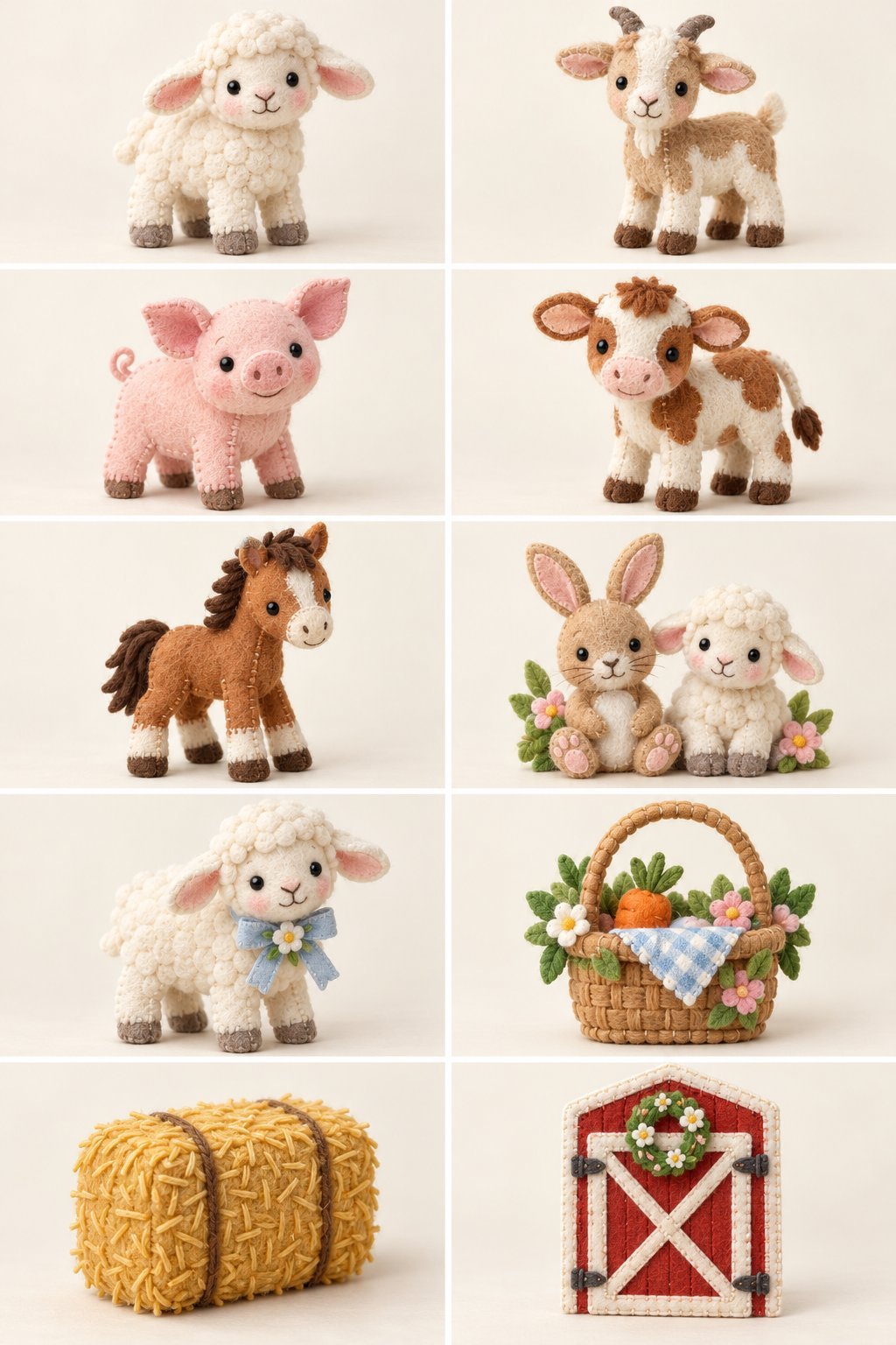 Lamb and Farm Babies collection