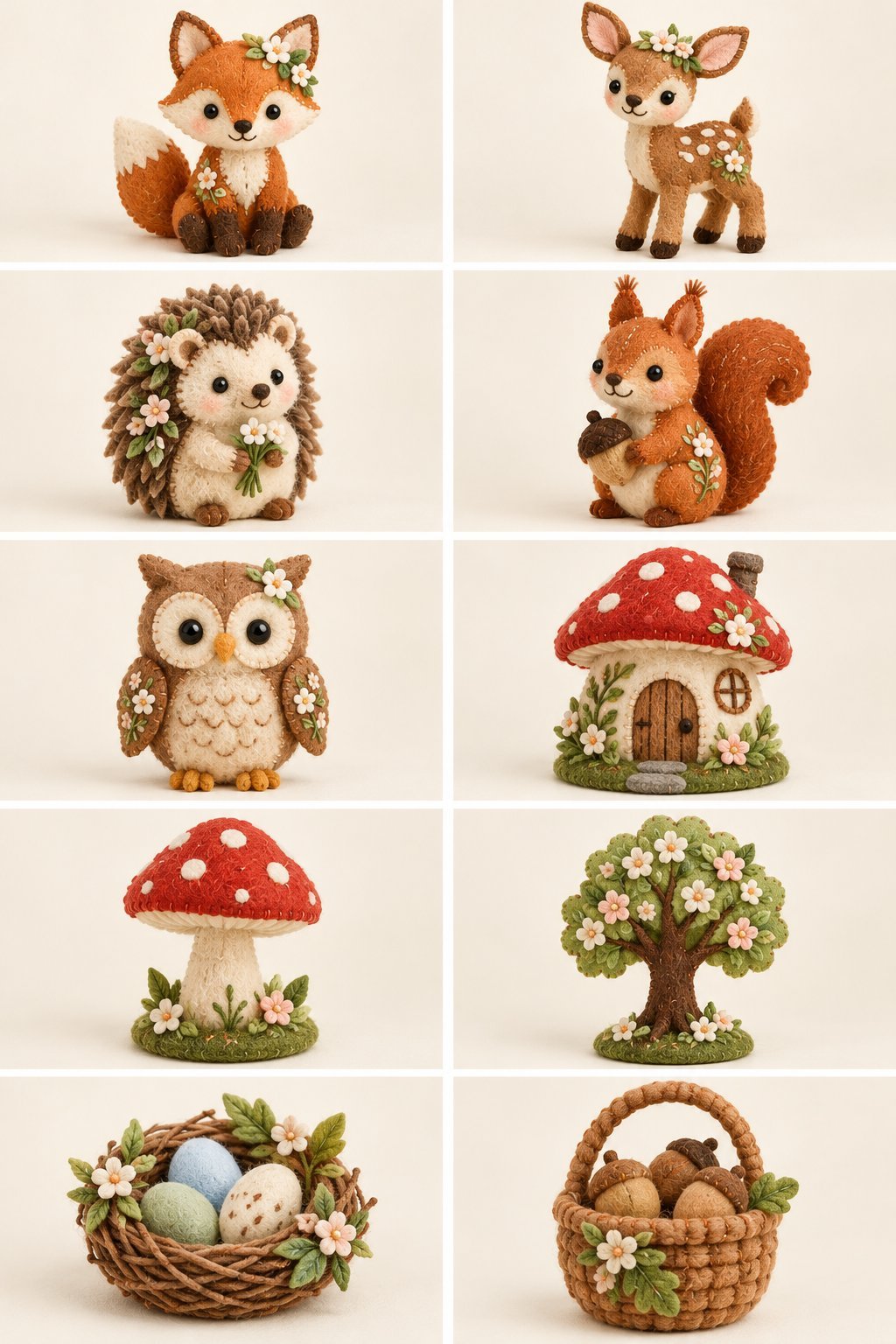 Woodland Spring Friends collection